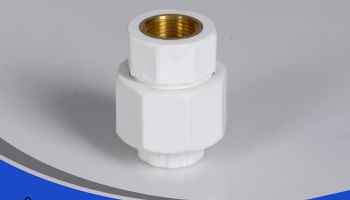 Metal nut union coupling